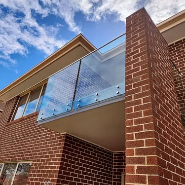 Recent glass balustrades work